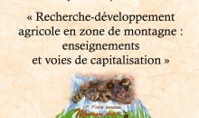 Affiche de la conférence Agriculture de Montagne - Sidi Khyar/Sefrou 05 Sept 2013